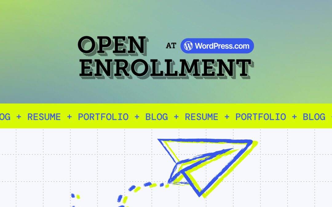 ASWP – Open Enrollment at WordPress.com: Free Websites for Students