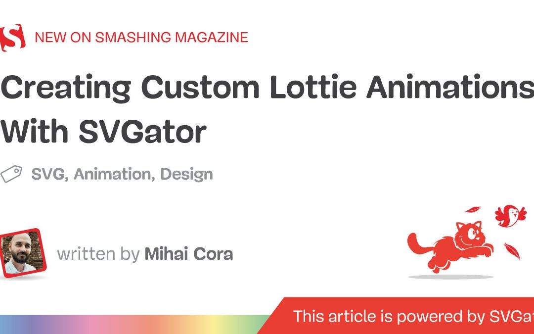 ASWP – Creating Custom Lottie Animations With SVGator